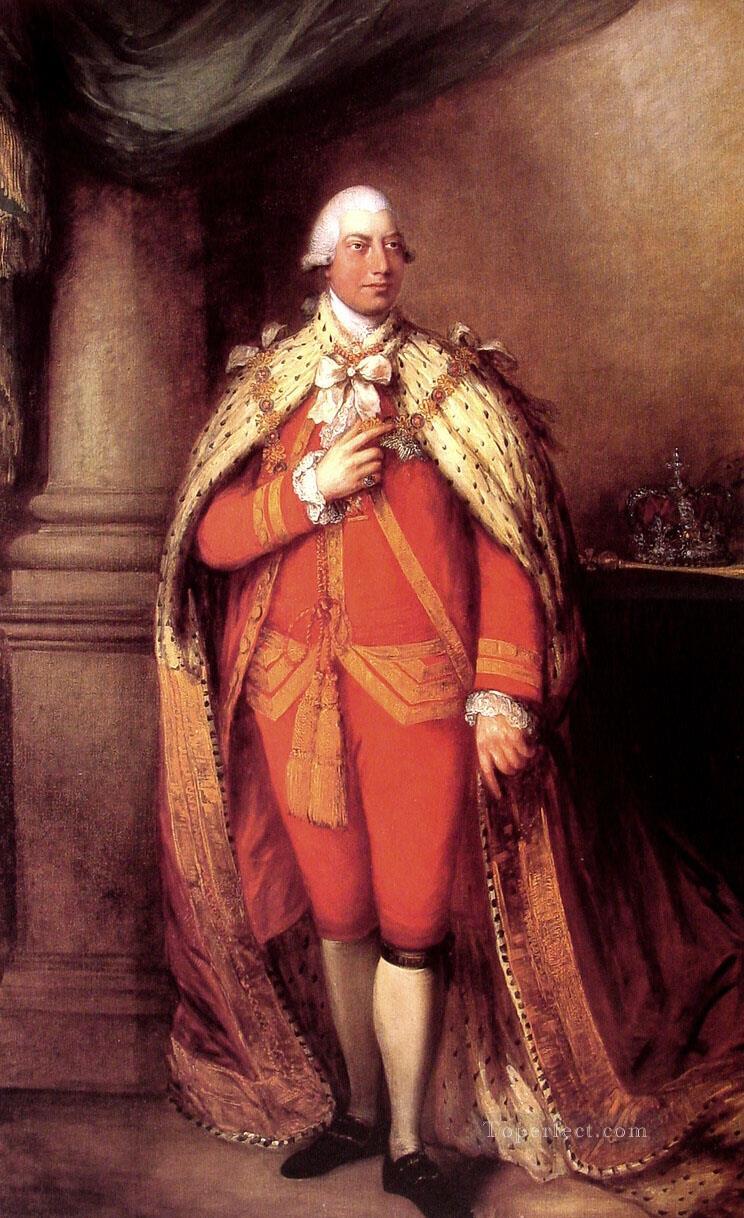 King George III portrait Thomas Gainsborough Oil Paintings